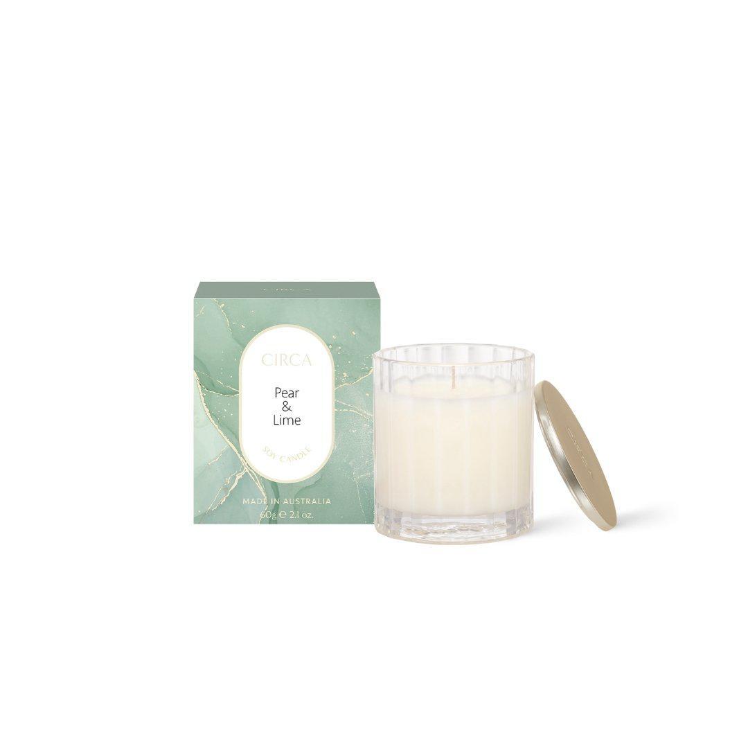 60G CANDLE PEAR & LIME-CIRCA HOME-Lima & Co