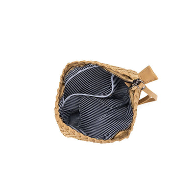 Aria Clutch Crossbody Bag Latte-Black Caviar-Lima & Co
