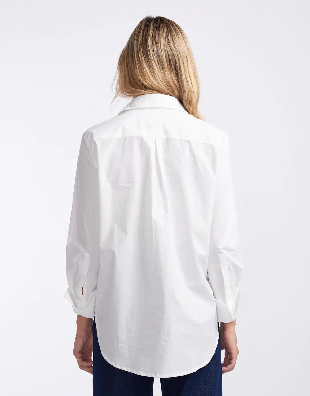 Classic White Shirt - White-365 Days-Lima & Co