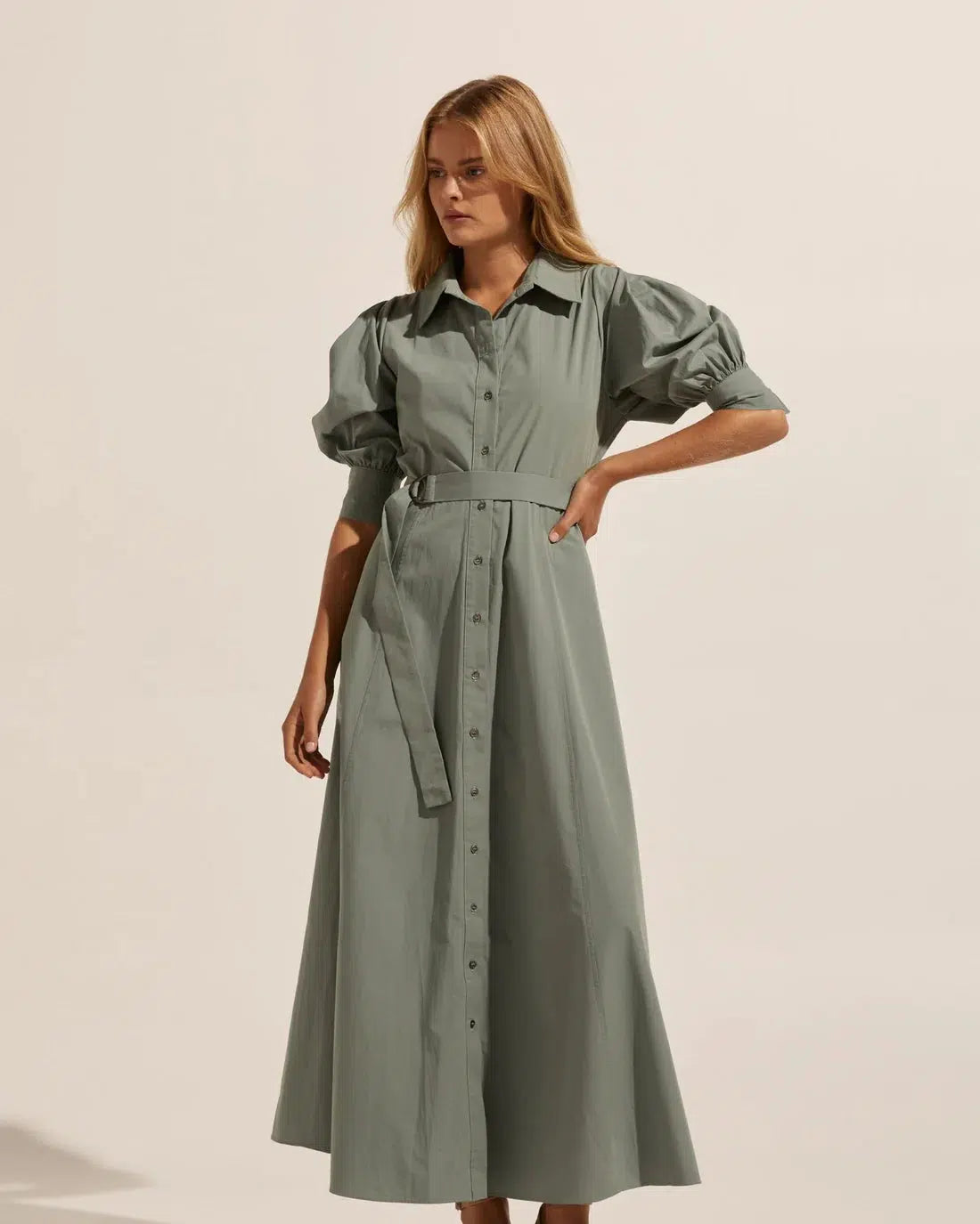 Favour Dress - Sage-Zoe Kratzmann-Lima & Co