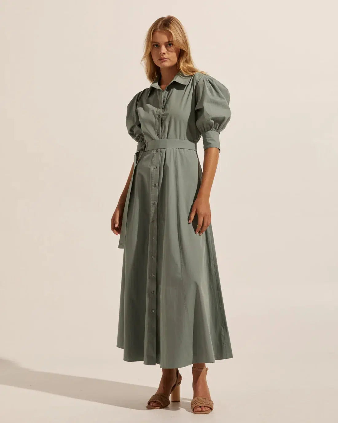Favour Dress - Sage-Zoe Kratzmann-Lima & Co
