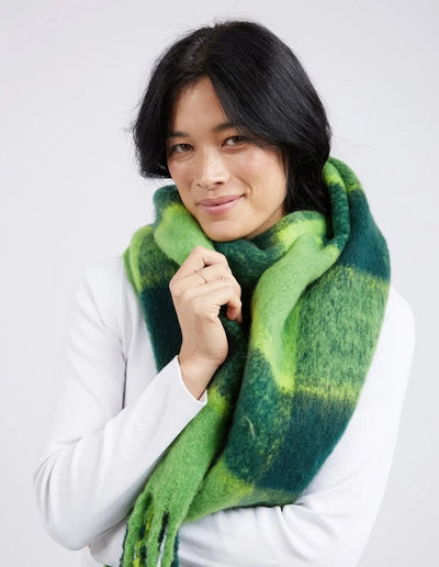 Fig Scarf - Check-Elm Lifestyle-Lima & Co