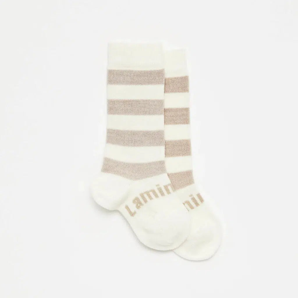 Merino Wool Sock Dandelion - Cream/Beige-LAM-Lima & Co