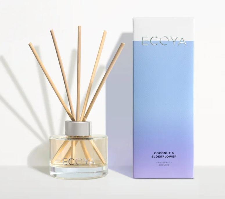 Mini Coconut & Edlerflower Fragranced Diffuser-Ecoya-Lima & Co