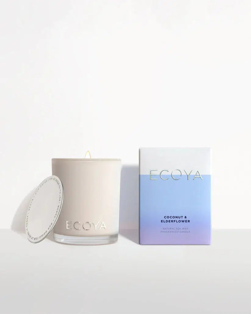 Mini Coconut & Elderwood Candle-Ecoya-Lima & Co