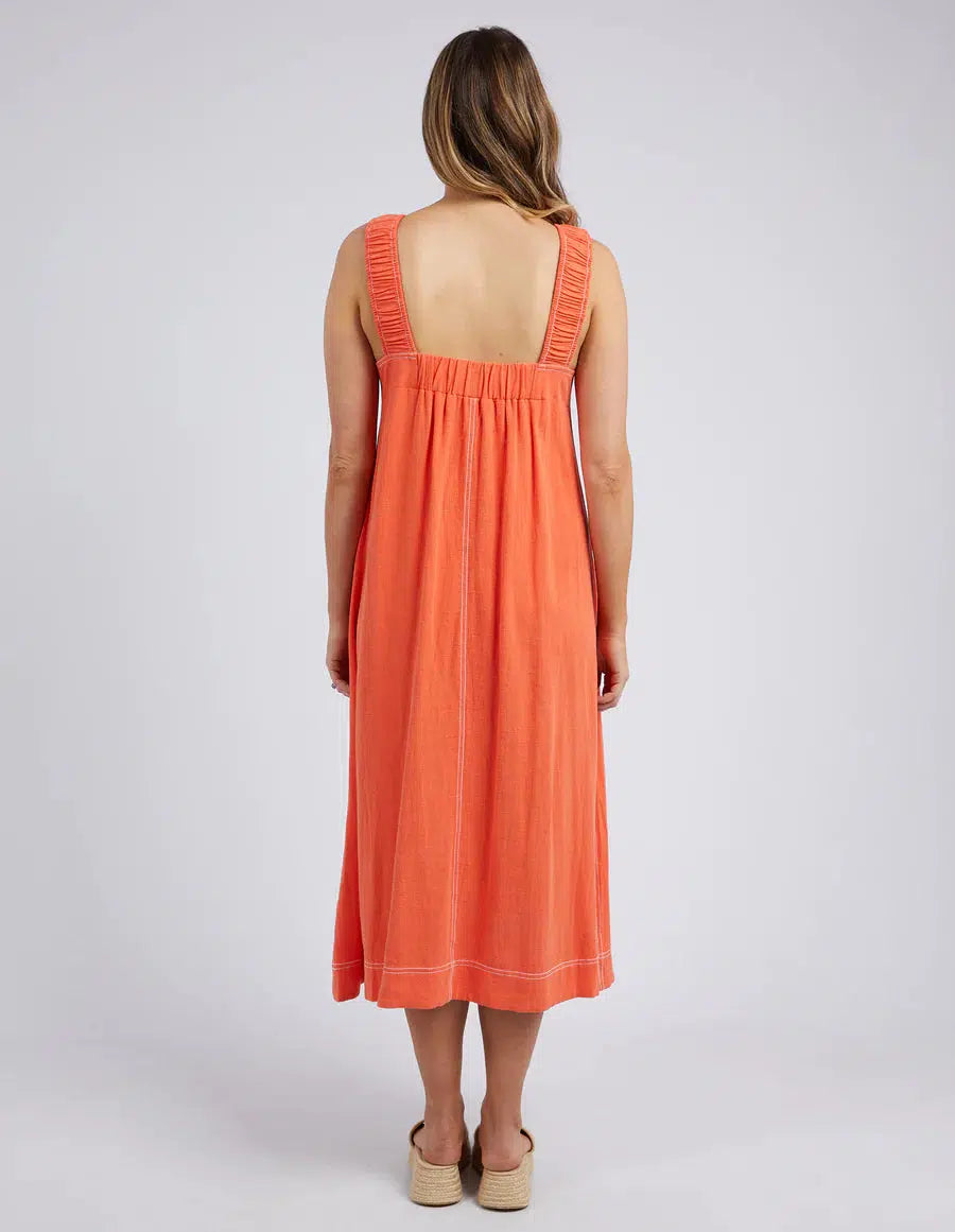 Sage Dress - Orange Sunset-Foxwood-Lima & Co
