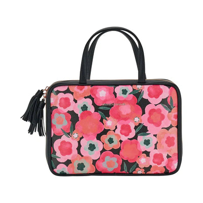 Vanity Toiletries Bag Midnight Blooms-Annabel Trends-Lima & Co