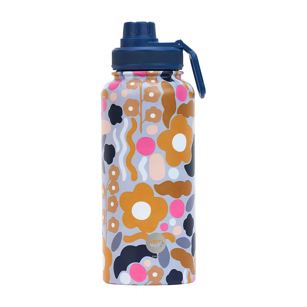 Watermate Stainless - Floral Mustard 950ml-Annabel Trends-Lima & Co