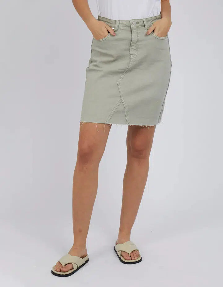 Belle Skirt - Sage-Foxwood-Lima & Co
