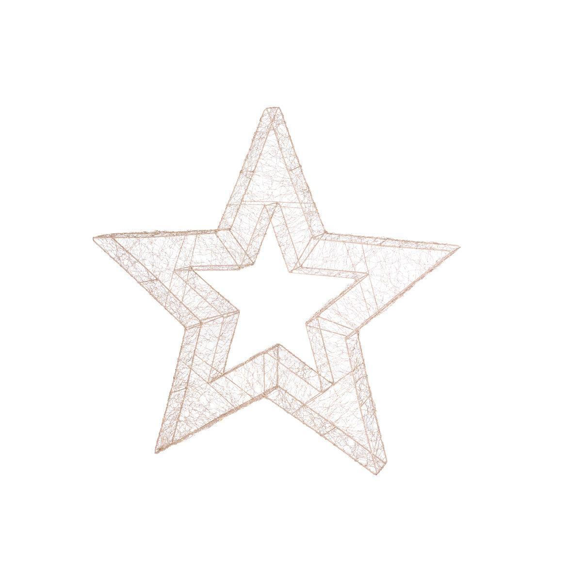 112 Cm Led Illuminated Star-Holly and Ivy-Lima & Co