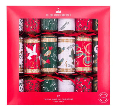12 Days of Christmas Crackers - Set of 12-Lima and Co-Lima & Co