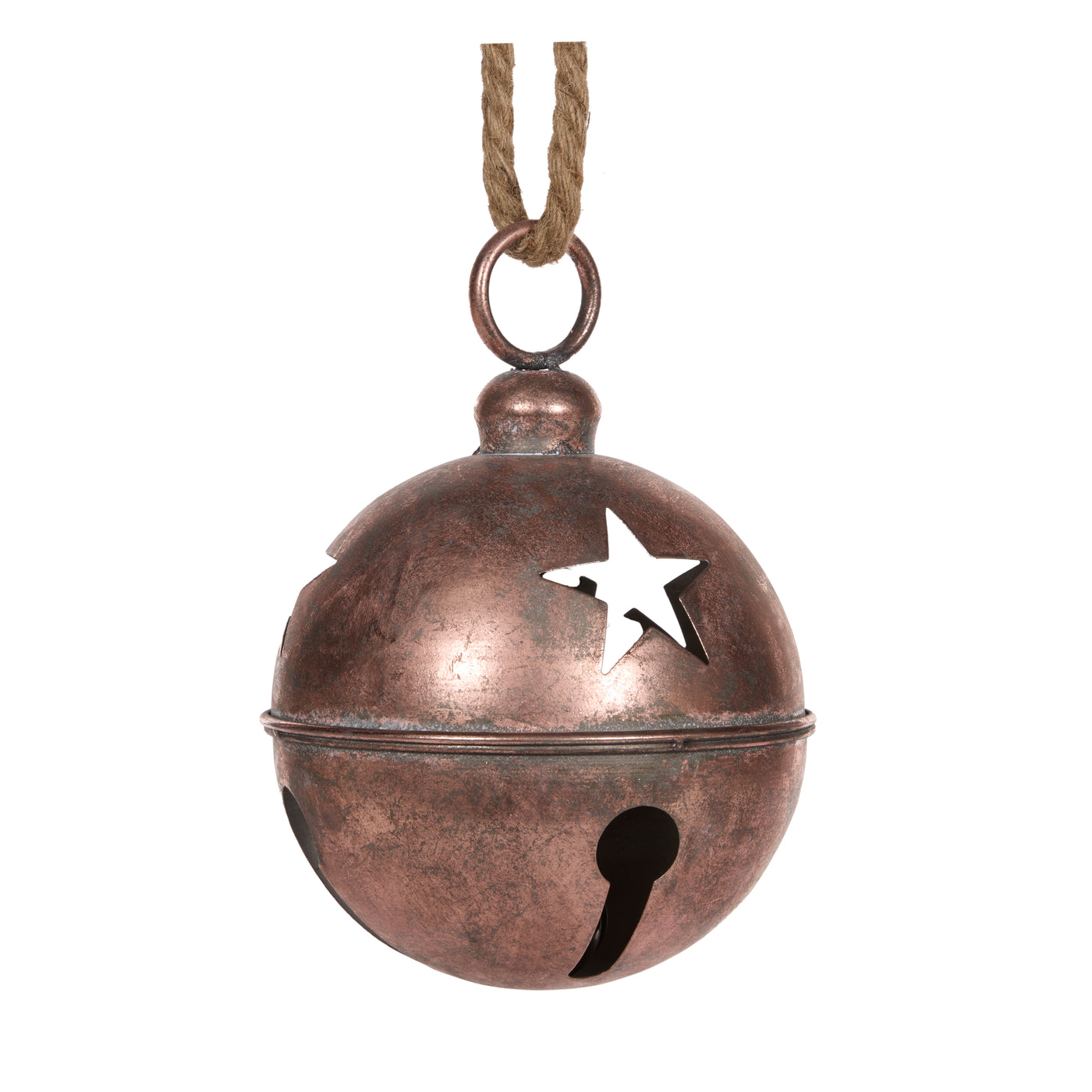 20 Cm Antique Copper Bell-Holly and Ivy-Lima & Co