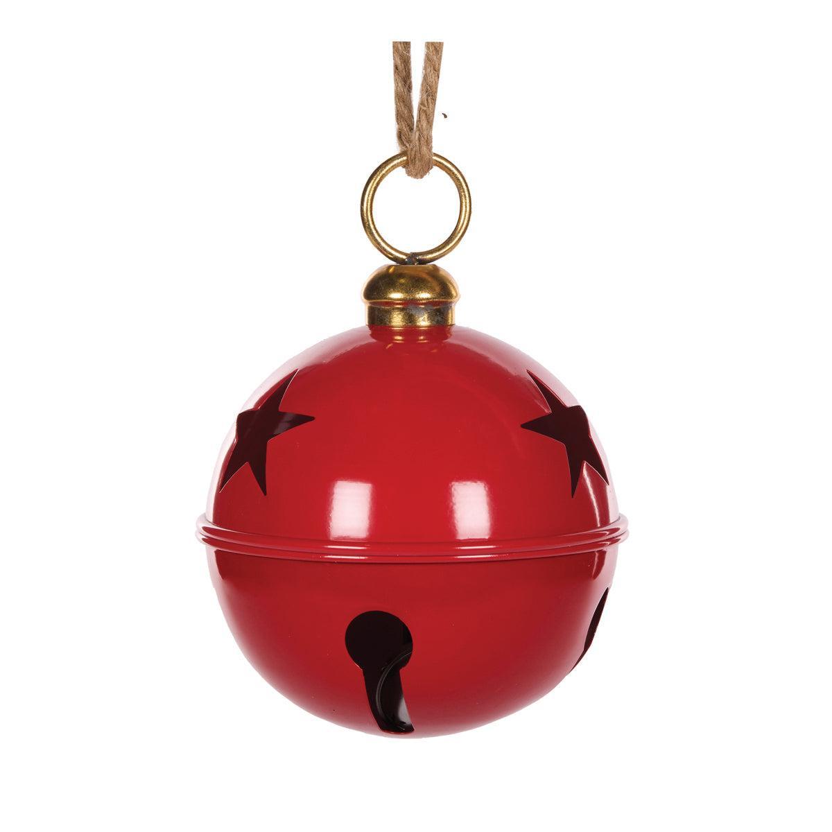 20 Cm Gloss Red Bell-Holly and Ivy-Lima & Co