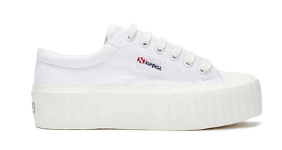 2631 Stripe Platform - White Avorio-Superga-Lima & Co
