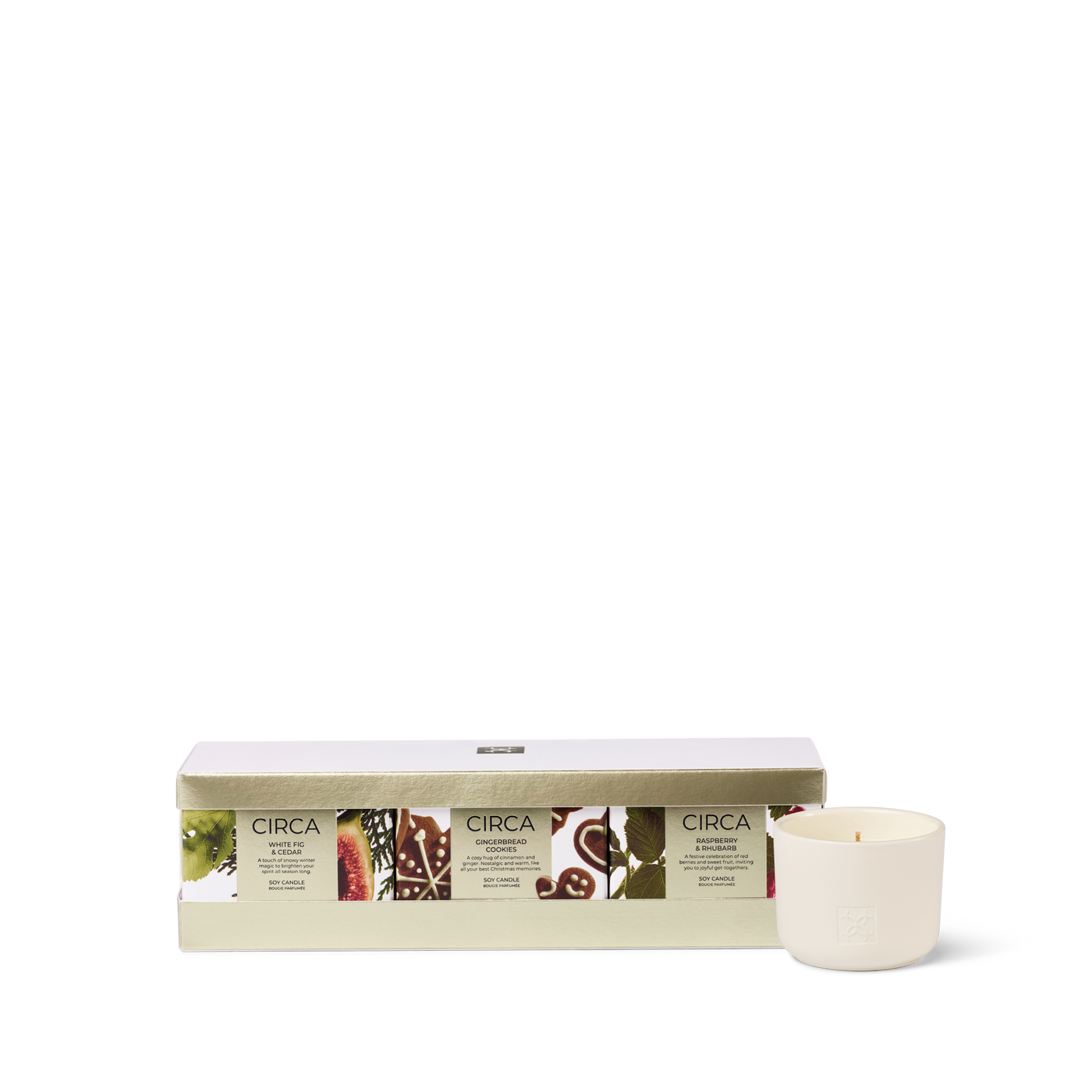 3 x 70G Candle Trio - Christmas-Circa-Lima & Co