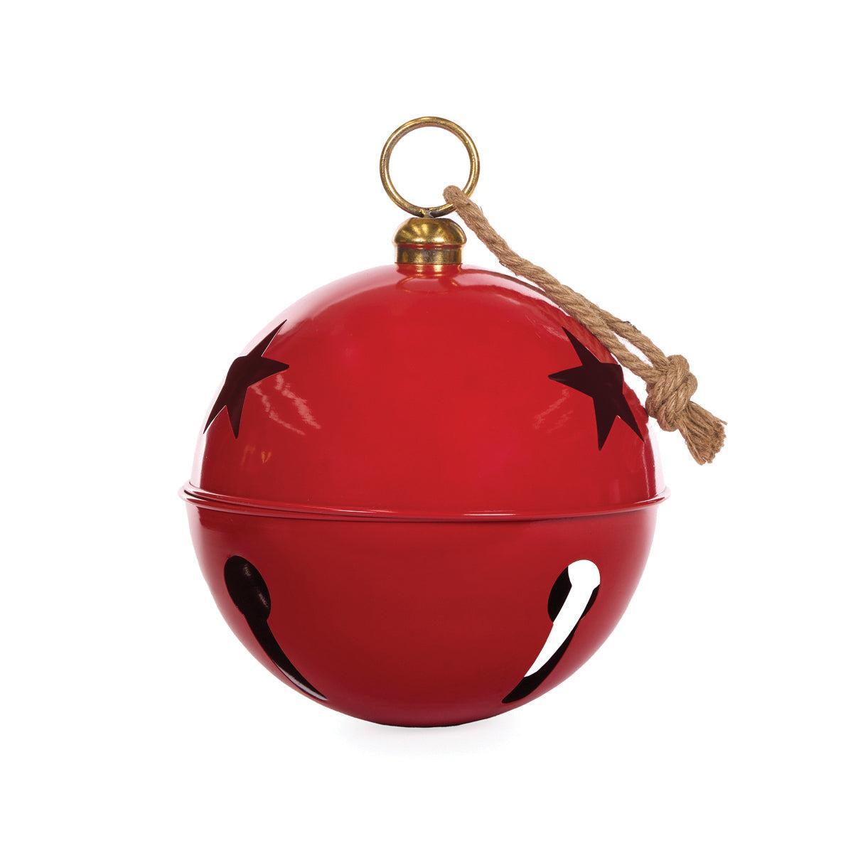 30 Cm Gloss Red Bell-Holly and Ivy-Lima & Co