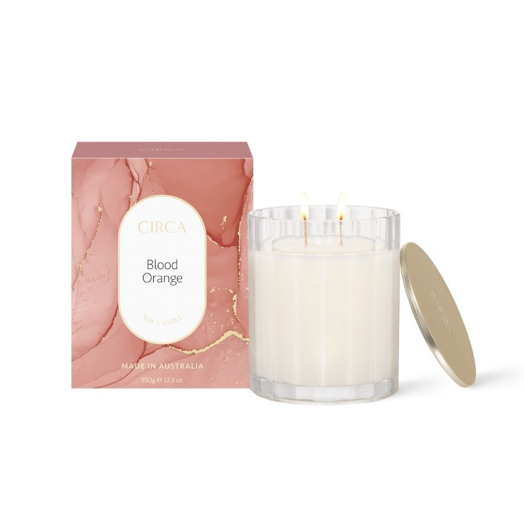 350G CANDLE BLOOD ORANGE-CIRCA HOME-Lima & Co