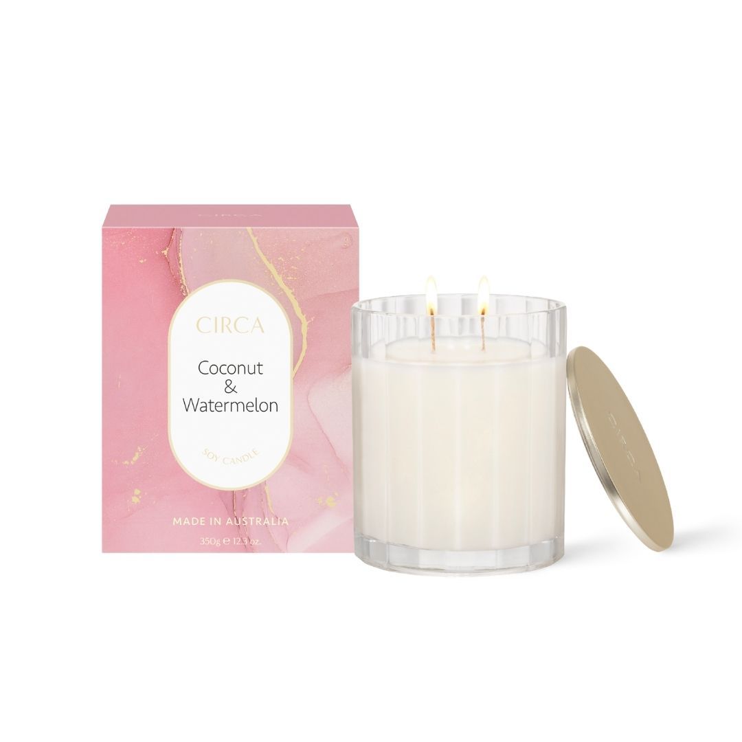 350G CANDLE COCONUT & WATERMELON-CIRCA HOME-Lima & Co