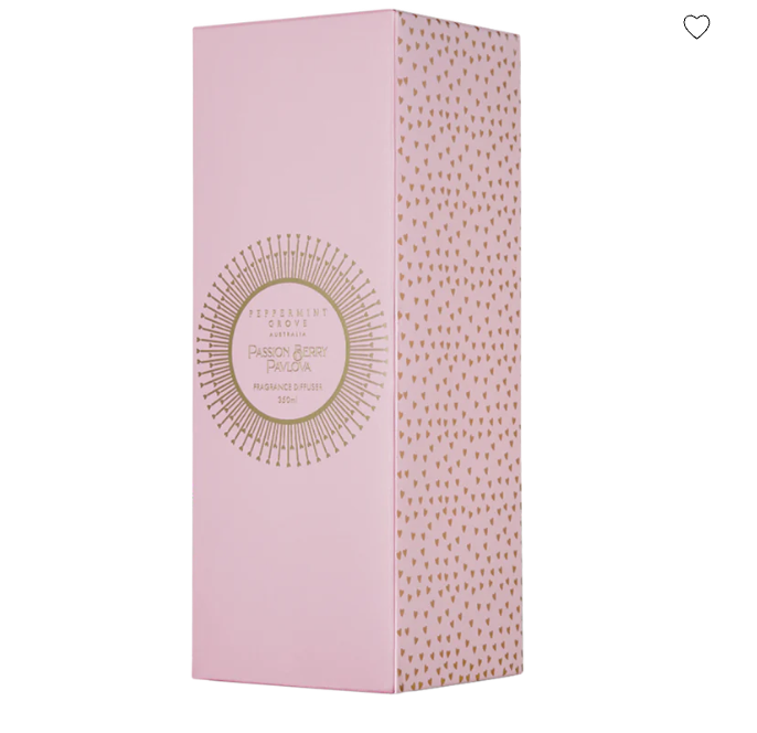 350ml Diffuser - Passion Berry Pavolva-Peppermint Grove-Lima & Co