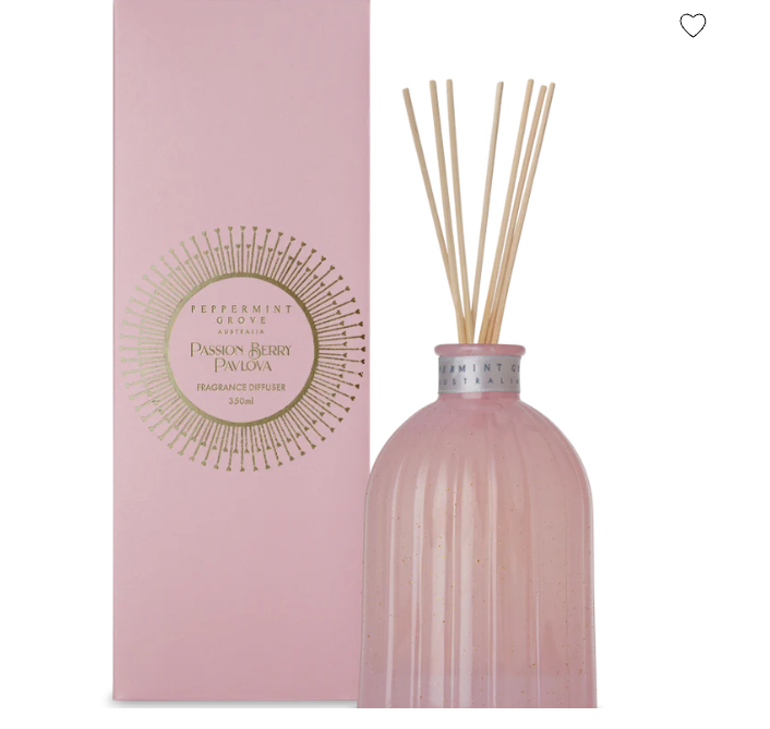 350ml Diffuser - Passion Berry Pavolva-Peppermint Grove-Lima & Co