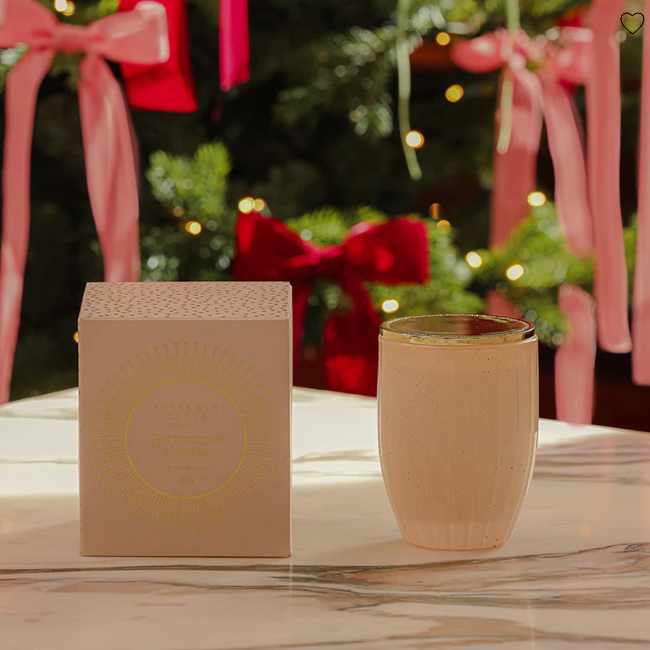 370gm Candle - Buttercream & Vanilla-Peppermint Grove-Lima & Co