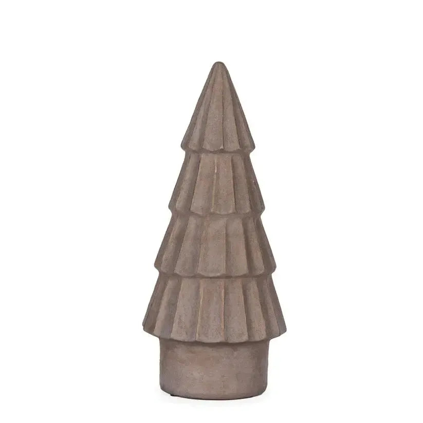 37.5cm Bronze Minimal Tree-Holly and Ivy-Lima & Co