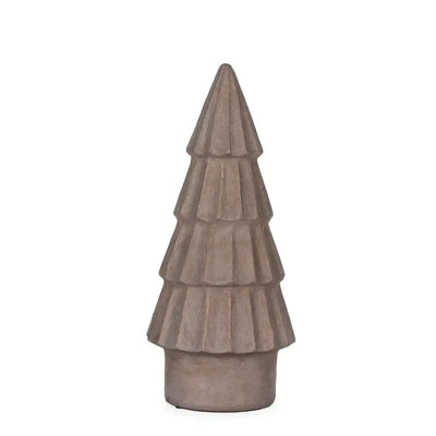 37.5cm Bronze Minimal Tree-Holly and Ivy-Lima & Co
