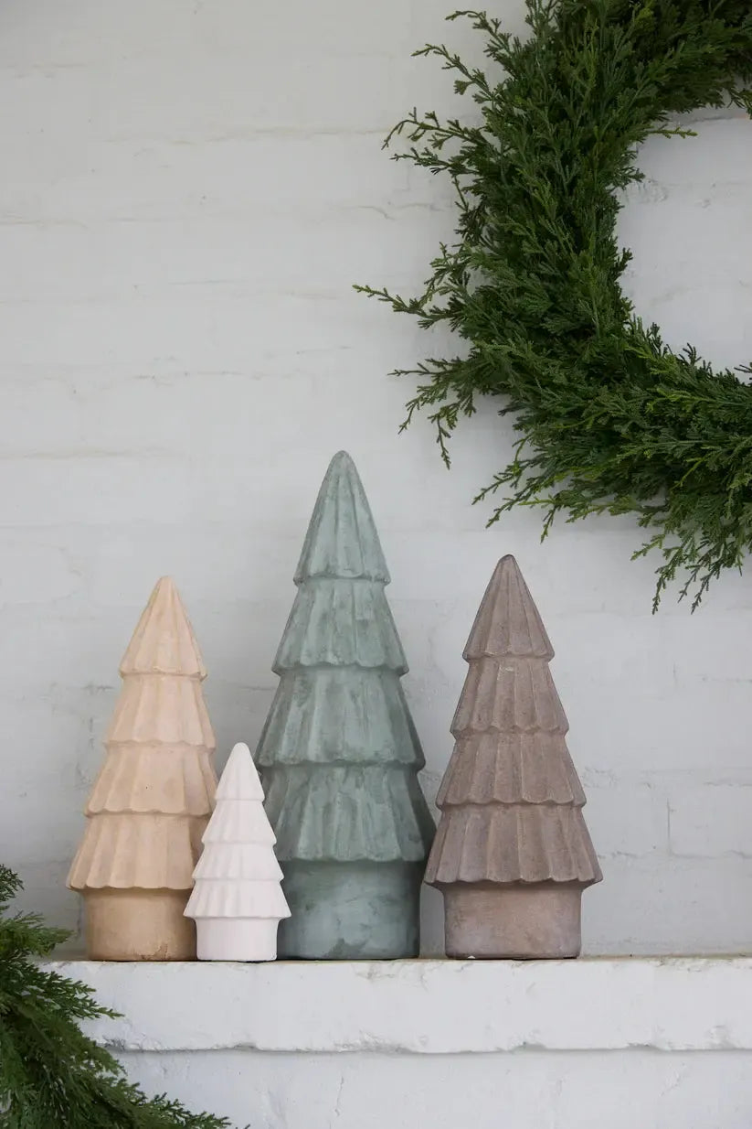 37.5cm Mushroom Minimal Tree-Holly and Ivy-Lima & Co