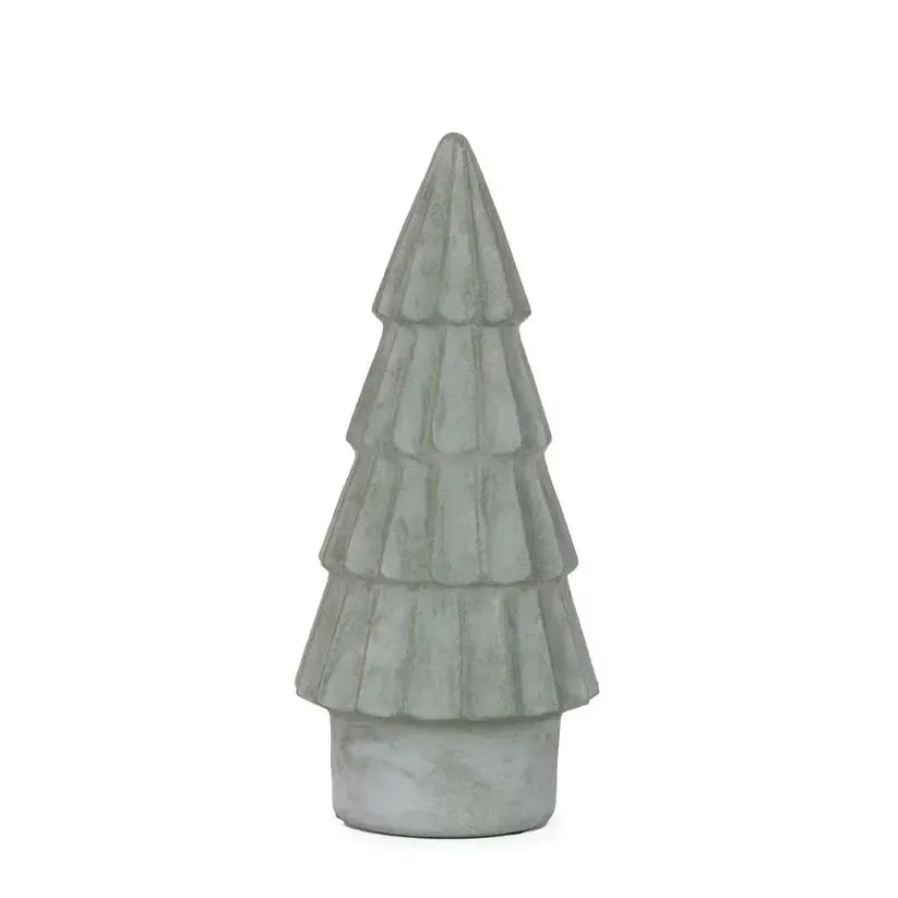 37.5cm Sage Minimal Tree-Holly and Ivy-Lima & Co