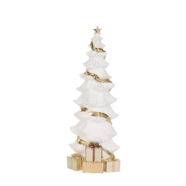 39.5cm Classical Tree With Gifts-Holly and Ivy-Lima & Co