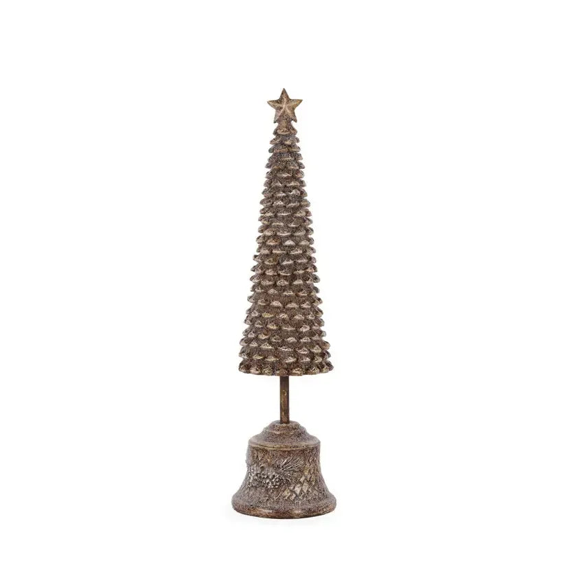 40.5cm Winter Pinecone Tree-Holly and Ivy-Lima & Co