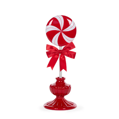 43Cm Potted Peppermint Lollipop-Holly and Ivy-Lima & Co