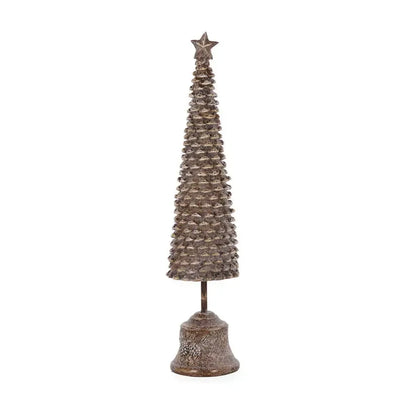 50cm Winter Pinecone Tree-Holly and Ivy-Lima & Co