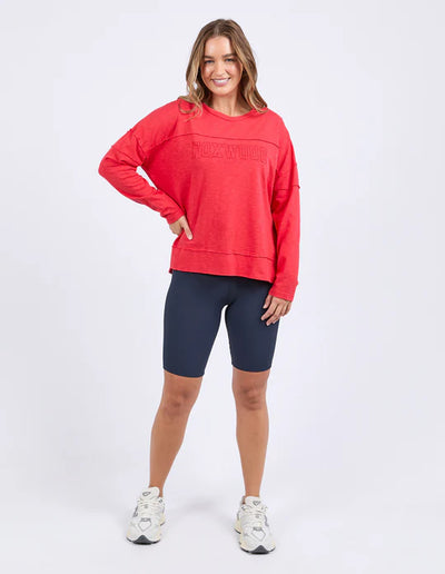Throw On Tee - Red