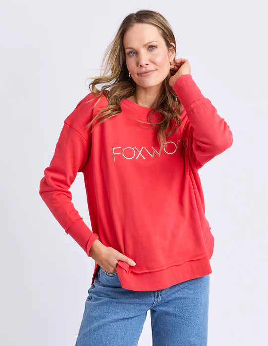 Simplified Metallic Crew - Red