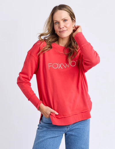 Simplified Metallic Crew - Red
