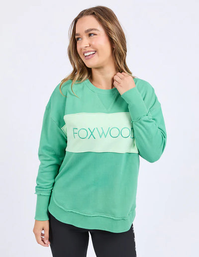Simplified Tonal Crew - Green