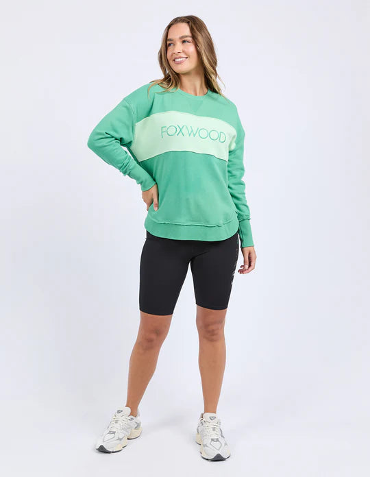 Simplified Tonal Crew - Green