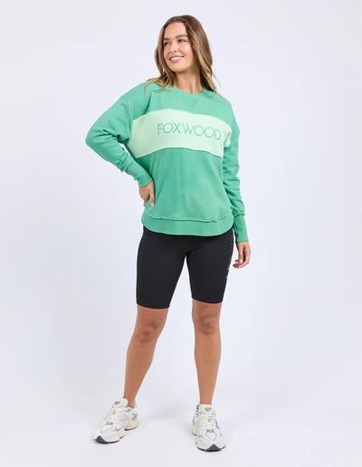 Simplified Tonal Crew - Green