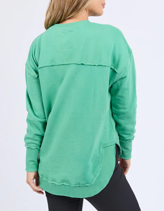 Simplified Tonal Crew - Green