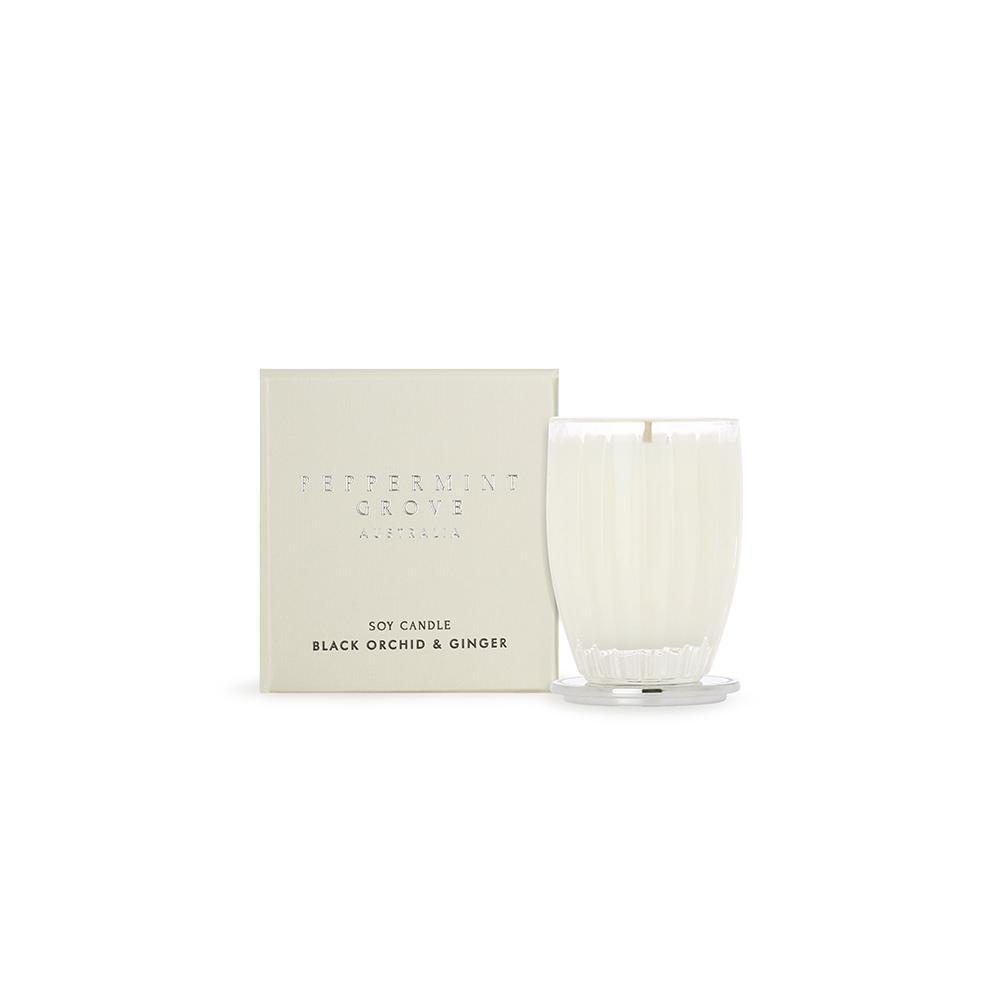 BLACK ORCHID & GINGER CANDLE 60g-PEPPERMINT GROVE-Lima & Co