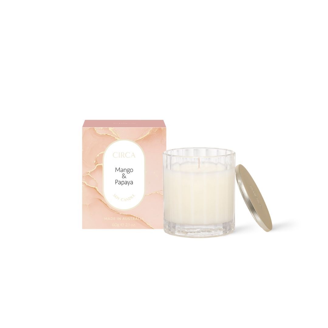 60G CANDLE MANGO & PAPAYA-CIRCA HOME-Lima & Co