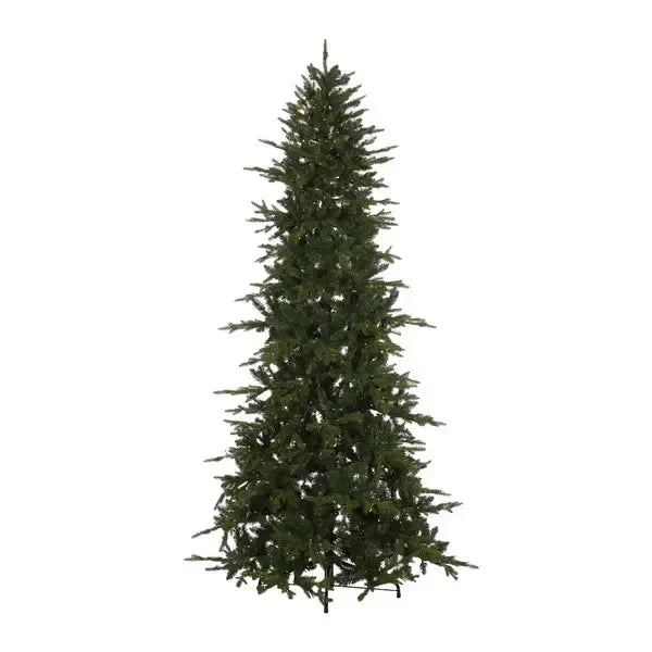 7.5 Ft Slim Norwegian Fir Tree - 370 Led-Holly and Ivy-Lima & Co