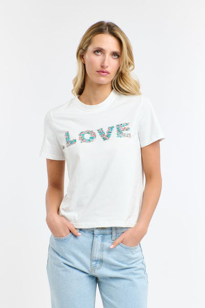 Sparkle Tee - Love