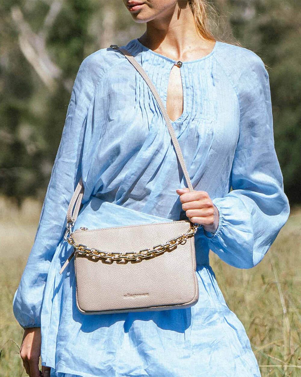 AM Samantha (Chain) Xbody - Fawn Pebble-Lima & Co-Lima & Co