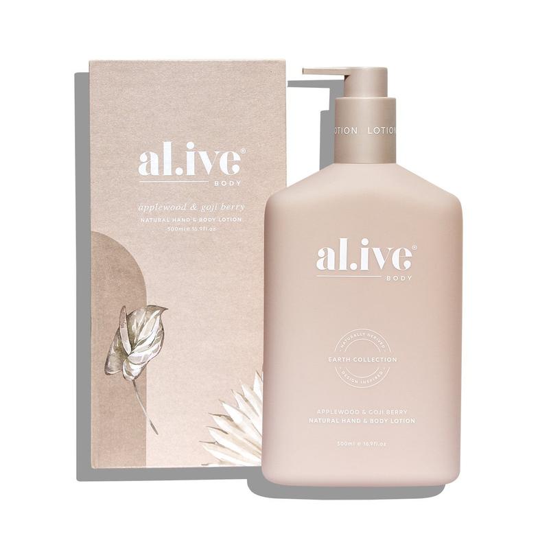 APPLEWOOD & GOJI BERRY HAND & BODY LOTION-AL.IVE-Lima & Co