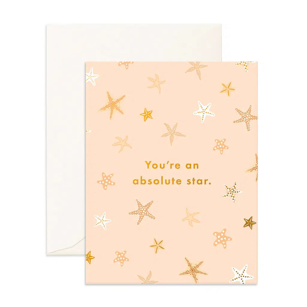 Absolute Starfish Card-Fox And Fallow-Lima & Co