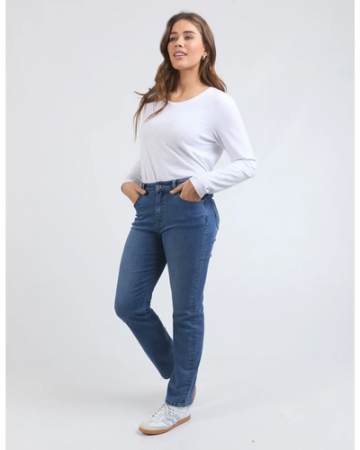 Ada Full Length Jean-Elm Lifestyle-Lima & Co