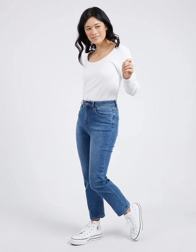 Ada Full Length Jean-Elm Lifestyle-Lima & Co