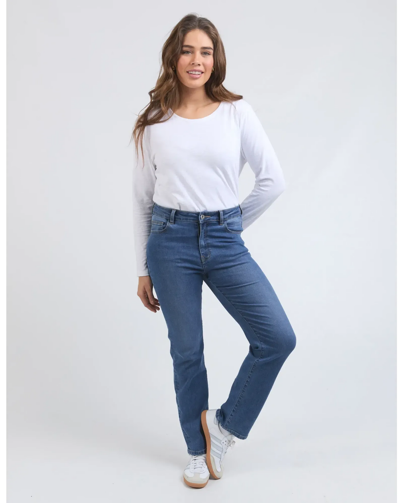 Ada Full Length Jean-Elm Lifestyle-Lima & Co